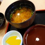 とんまさ - お味噌汁。