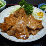 ハチロー - 豚肉ショウガ焼