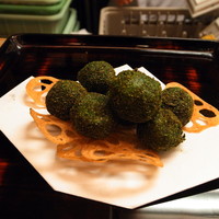 割烹 やました - 小芋磯辺揚げ
