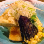 味楽 ゆめり - 加賀太胡瓜と鶏の揚げびたし