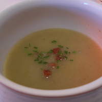 レストラン エピファニー - セロリの温SOUP