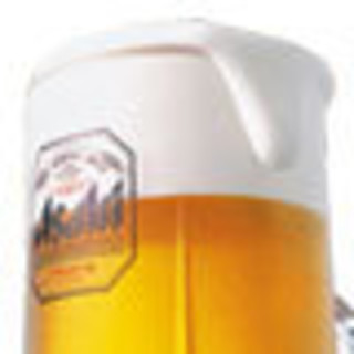 生ビール（中）アサヒスーパードライ⇒320円