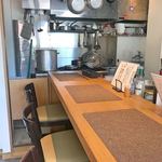 オステリア オルト - カウンター席