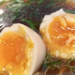 ramen case-K - 煮玉子はちと硬め