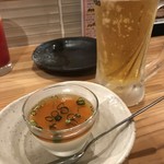 Teppan Daidokoro Icchou Ra - 自家製の冷奴