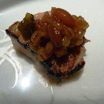 バー カヴァロ - 自家製チャーシューのもろみ乗せ