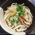 うどん市場 - 冷やかけうどん 中 320円