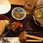 手打ちうどん処 伊賀 - カレーうどんととり天丼