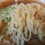 喜多方食堂 - 麺アップ