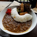 Asahi Kougen Genki Mura - 「旭高原矢作ダムカレー (950円)」