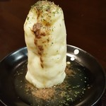 ホルモンバルヤマト - アンチョビポテトサラダ、高さすごい