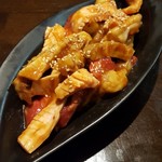 ホルモンバルヤマト - ホルモンセット。美味しいです。きれいです