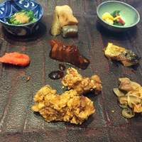 九州の旬 博多廊 大阪店 - 唐揚げ、角煮、各種
