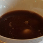 六花山荘 - 冷やしぜんざい。