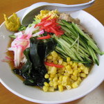 青竹手打ラーメン 日向屋 - 「冷し中華　　￥750」