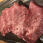 隠れ家焼肉dining あんじゅ - タン塩焼き