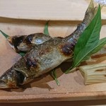 味ひろ - 三重・宮川の鮎塩焼き