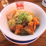 風風ラーメン - 唐揚げ油そば　７００円