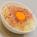 キッチンふるはし - オニオンスライス（卵黄入り）（４００円）２０１８年６月