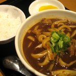 カレーうどん 千吉 - 黒カレーうどん