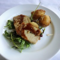 リストランテ・アッティモ - ジャガイモのロースト、栗豚のローストポーク