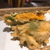 日本橋 蕎ノ字 - 大葉揚げ