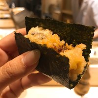 日本橋 蕎ノ字 - はまぐりの磯辺巻き