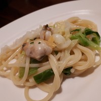 テストキッチンエイチ - 春キャベツとアサリのパスタ