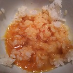 杏樹亭 岸根店 - 焼きすきの卵かけごはん