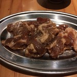 網焼きジンギスカン 羊肉酒場 悟大 - 味付けラムロース６５０円