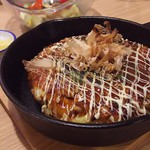 Hakata N Izakaya Gyo Gyo Gyo - 料理写真:1806_GYO GYO GYO HAKATA ‘’N‘’ IZAKAYA -魚魚魚‼ はかた ん いざかや_Okonomiyaki Pork@60,000Rp(お好み焼き豚玉)

