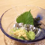 Hakata N Izakaya Gyo Gyo Gyo - 1806_GYO GYO GYO HAKATA ‘’N‘’ IZAKAYA -魚魚魚‼ はかた ん いざかや_Kibinago Sumiso ae＠45,000Rp(きびなご酢味噌あえ)