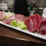 鳥田中 - 一人前のお造りは抜群の鮮度(о´∀`о)