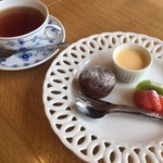 真清水Cafe - デザートプレート