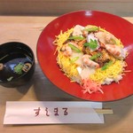Sushimaru Honten - もぶり飯　１０５０円