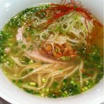 柳麺 ちゃぶ屋 - 塩味です。