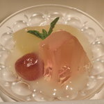 東急ハーヴェストクラブ - 白桃と巨峰のコンポート