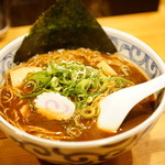 鯛だしブラック そば (￥730)