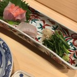 はらまさ - お造り：金目鯛・平目