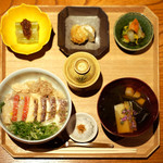 立場割烹 SSAW - 三色鯛の焼き込み飯 1000円