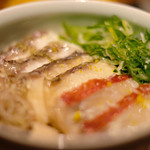 立場割烹 SSAW - 三色鯛の焼き込み飯 1000円 の三色鯛の焼き込み飯