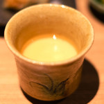 立場割烹 SSAW - 三色鯛の焼き込み飯 1000円 の茶碗蒸し