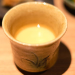 立場割烹 SSAW - 三色鯛の焼き込み飯 1000円 の茶碗蒸し