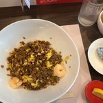 四川菜麺 紅麹屋 - 前日の焼き飯