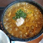 レストラン こだち - 石焼きカレーきしめん（アップ）