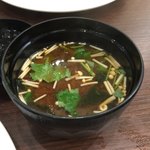 キッチン兆 - 味噌汁です