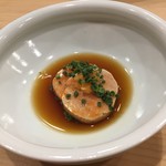 なか條 - 鮟肝。しっとりしてて美味しい。美味い。