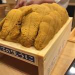 なか條 - 雲丹ショーが始まります。