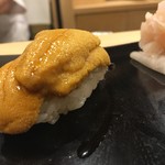 なか條 - ムラサキウニ。美味しい上に量も多い。幸せ