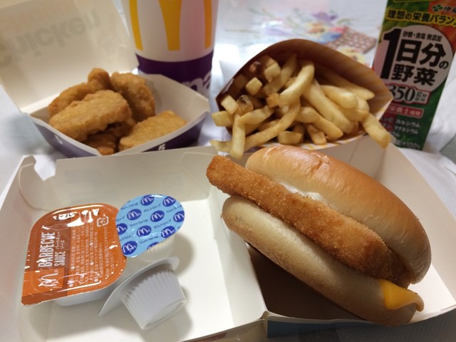 『フィレオフィッシュバリューランチ・チキンマック …